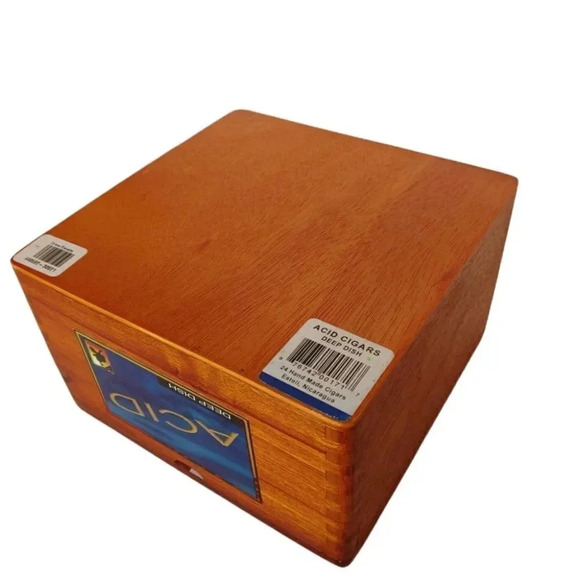Acid by Drew Estates Deep Dish wooden cigar box, EC - Picture 6 of 8